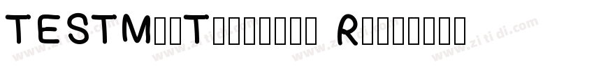 TESTMeiTuan1225 Regu字体转换